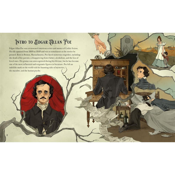 Odd Dot Sticker Jigsaw: The Edgar Allan Poe Collection