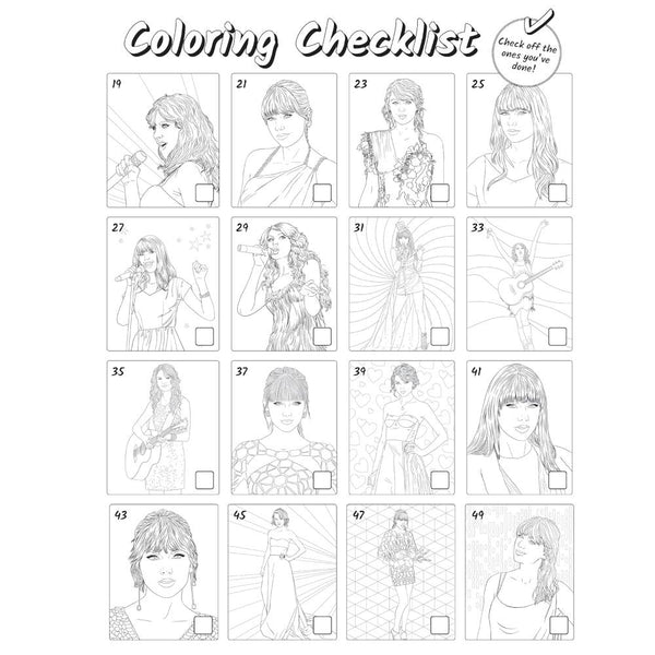 Taylor Swift Forever Coloring & Activity Book by Ava Moore