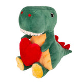 CTG Plush Toy Dinosaur with Heart