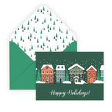 Pierre Belvedere Holiday Boxed Cards 20pk - Small Village
