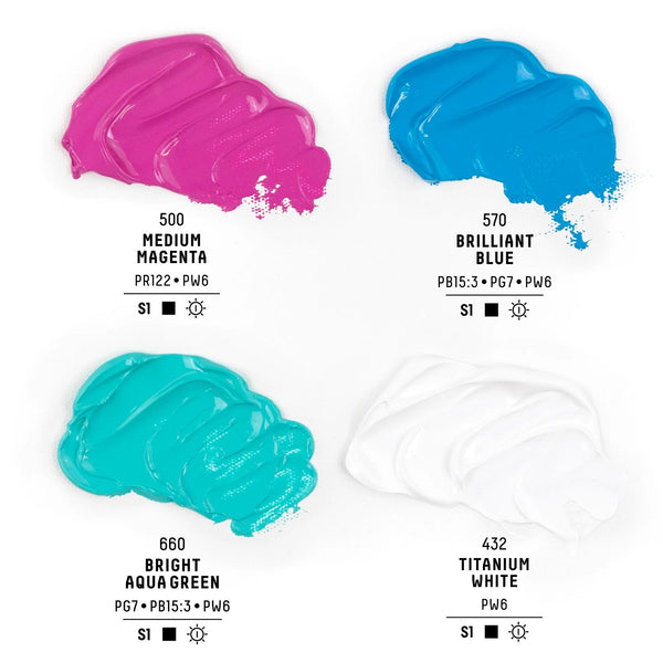 Liquitex Professional Bio-Based Heavy Acrylic Explore Set 4x75ml