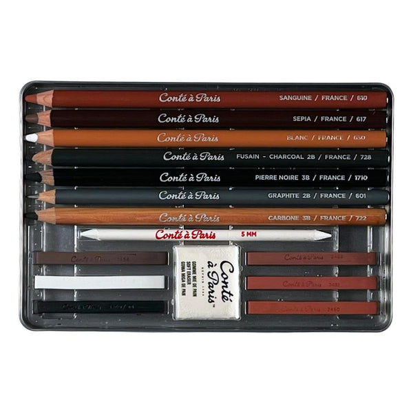 Conté à Paris 15pc Sketching Set