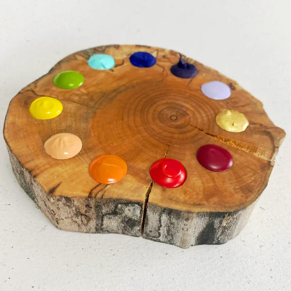 Beam Paints Spectrum 11 Watercolour Set in Inaatig-Maple Wood Palette