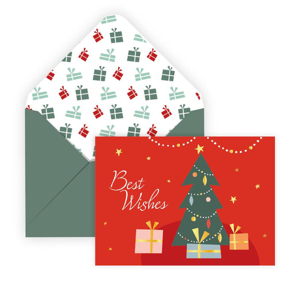 Pierre Belvedere Holiday Boxed Cards 20pk - Under the Tree