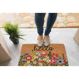 Abbott Doormat - Bright Floral Hello