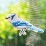 Abbott Two-Sided Screen Door Magnet - Blue Jay