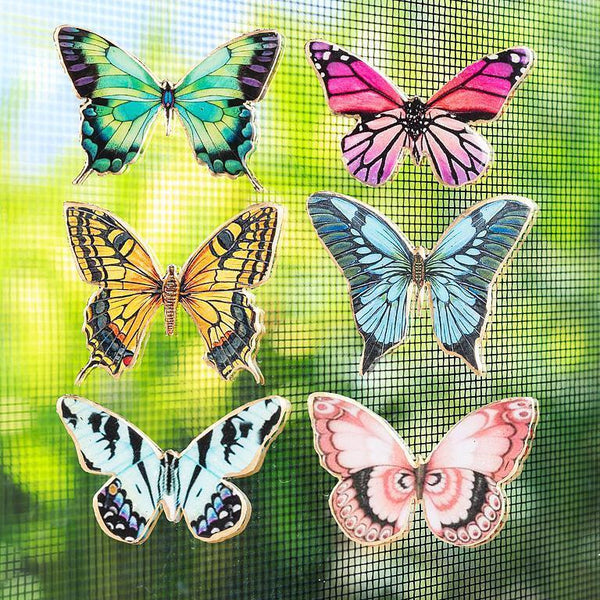 Abbott Two-Sided Screen Door Magnet - Butterfly, Assorted