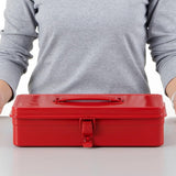 Toyo Steel Trunk Shape Toolbox T-320 Red