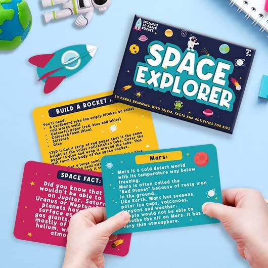 Gift Republic Space Explorer Trivia Card Pack