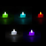 Deco Lite Colour-Changing Flameless LED Tealights 6pk