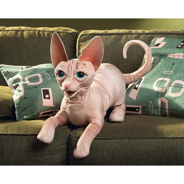 Folkmanis Hand Puppet - Sphynx Cat