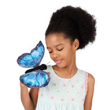 Folkmanis Hand Puppet - Blue Morpho Butterfly