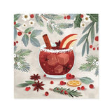 Up With Paper Pop-up Christmas Card - Cocktails