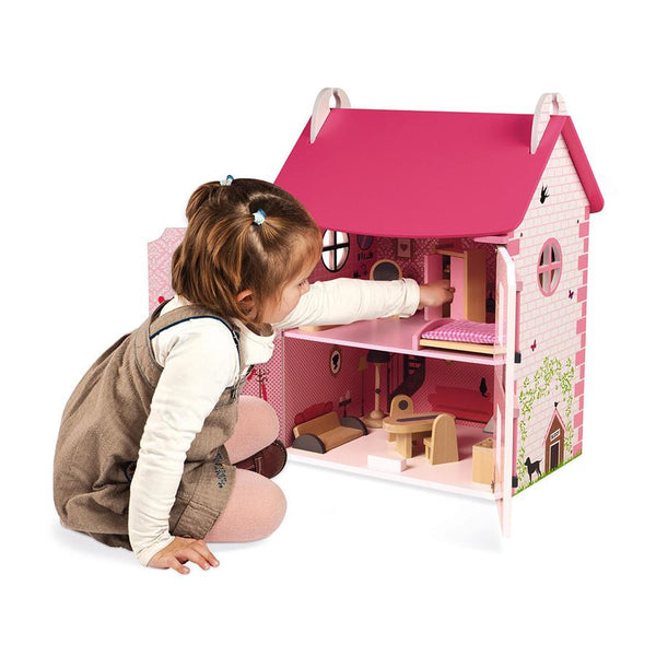 Janod Mademoiselle Wooden Doll's House
