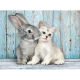 Clementoni 500pc Puzzle - Cat & Bunny