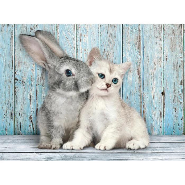 Clementoni 500pc Puzzle - Cat & Bunny
