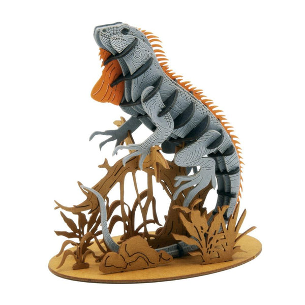 Fridolin 3D Animals Paper Model - Lizard