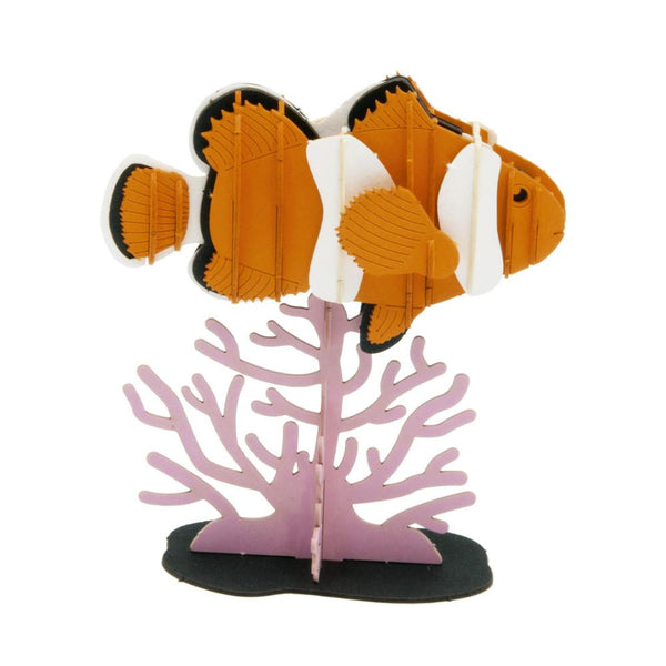 Fridolin 3D Animals Paper Model - Clownfish