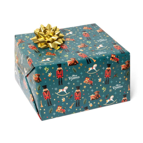 Legami Gift Wrap Roll - Christmas Nutcracker