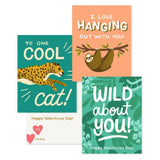 Naomi Paper Co. Kids Mini Valentines Multipack 15pk Jungle