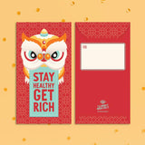 I'll Know It When I See It Lunar New Year Envelopes 2pk - Stay Healthy Get Rich