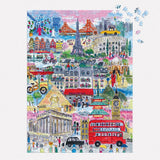 Galison 1000pc Puzzle - Michael Storrings Cities Around the World