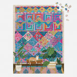Galison 1000pc Foil Puzzle - Quilter's Corner