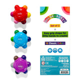 Ooly Colour Burst Crayons 3pk (18 Colours)