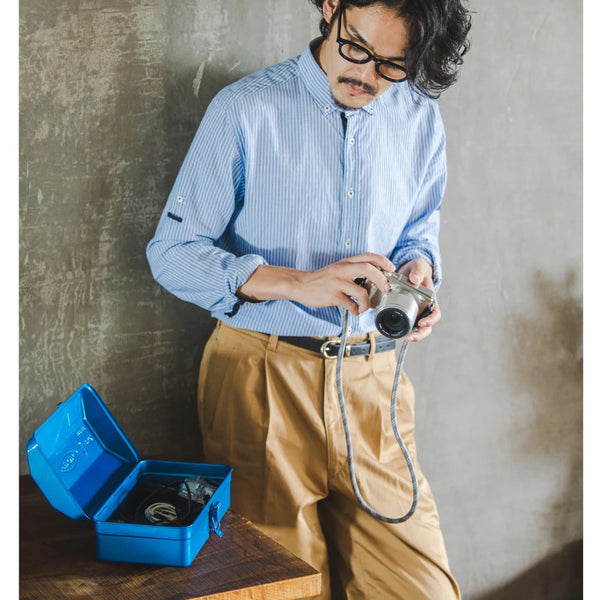 Toyo Steel Camber-Top Toolbox Y-280 Blue