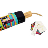Northern Icons Canada Folding Umbrella - Toronto Pop Art Landmark Premium UV Protection Sun &amp; Rain Travel Parasol
