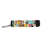 Northern Icons Canada Folding Umbrella - Toronto Pop Art Landmark Premium UV Protection Sun &amp; Rain Travel Parasol