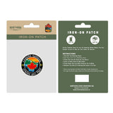 Northern Icons Canada Iron-On Embroidery Patch - Canada Round Strong And Free 1867