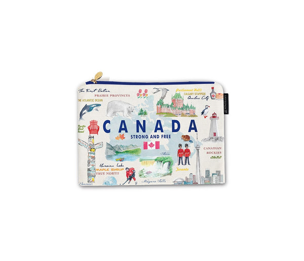 Northern Icons Canada Medium Pouch Bag - Canada Strong And Free