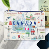 Northern Icons Canada Medium Pouch Bag - Canada Strong And Free
