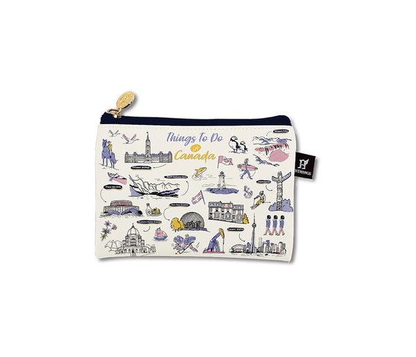 Northern Icons Canada Small Pouch Bag - Things To Do In Canada