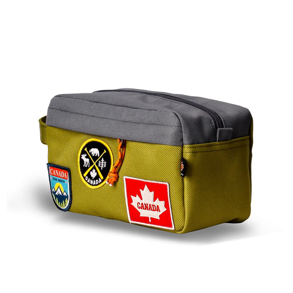 Northern Icons Canada Pouch Compact Travel Kit Toiletry Bag - Canada
