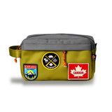 Northern Icons Canada Pouch Compact Travel Kit Toiletry Bag - Canada