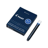 Pilot Fountain Pen Ink Cartridges 6pk Blue