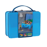 Plus-Plus Take-Along Builder Box - 600 Pieces Basic w/ Neon