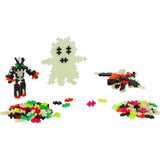 Plus-Plus Learn To Build Glow-In-The-Dark 500-piece Building Block Set