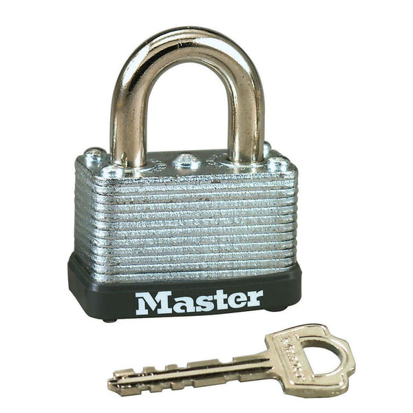 Master Lock Laminated Steel Padlock with Key