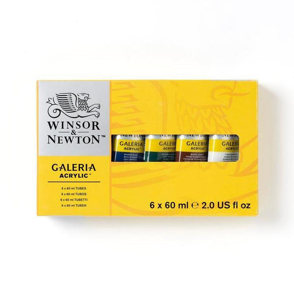 Winsor & Newton Galeria Acrylic 6x60mL Intro Set