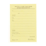 Blueline Petty Cash Vouchers 72-sheet