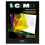 Gemex Report Cover - Legal Size, Clear