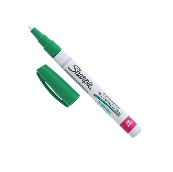 Sharpie Oil Paint Marker, Fine Point - Green