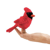 Folkmanis Finger Puppet - Red Cardinal