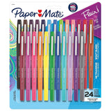 Paper Mate Flair Felt Tip Pens 0.7mm Medium 24pk