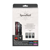 Speedball Calligraphy Fountain Pens & Cartridges 18pc Set