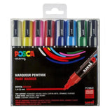 Posca 8-Colour Paint Marker Set, PC-5M Medium