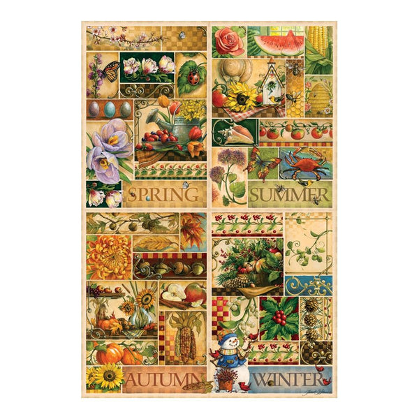 Cobble Hill Puzzle 2000pc Seasons Collage
